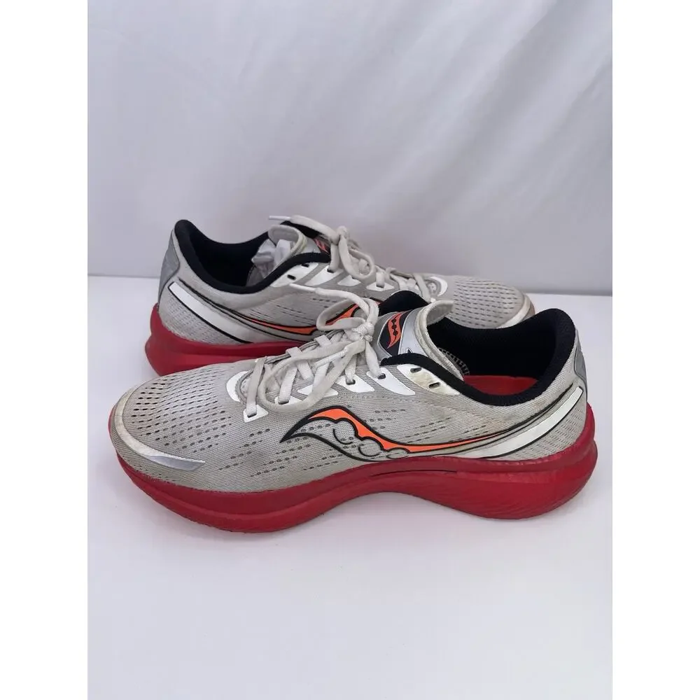 Saucony Endorphin Speed 3 Mens Running Shoes Gray Red PWRRUN PB